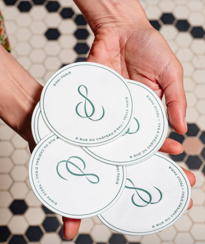 Sissi paris république - sous-verres