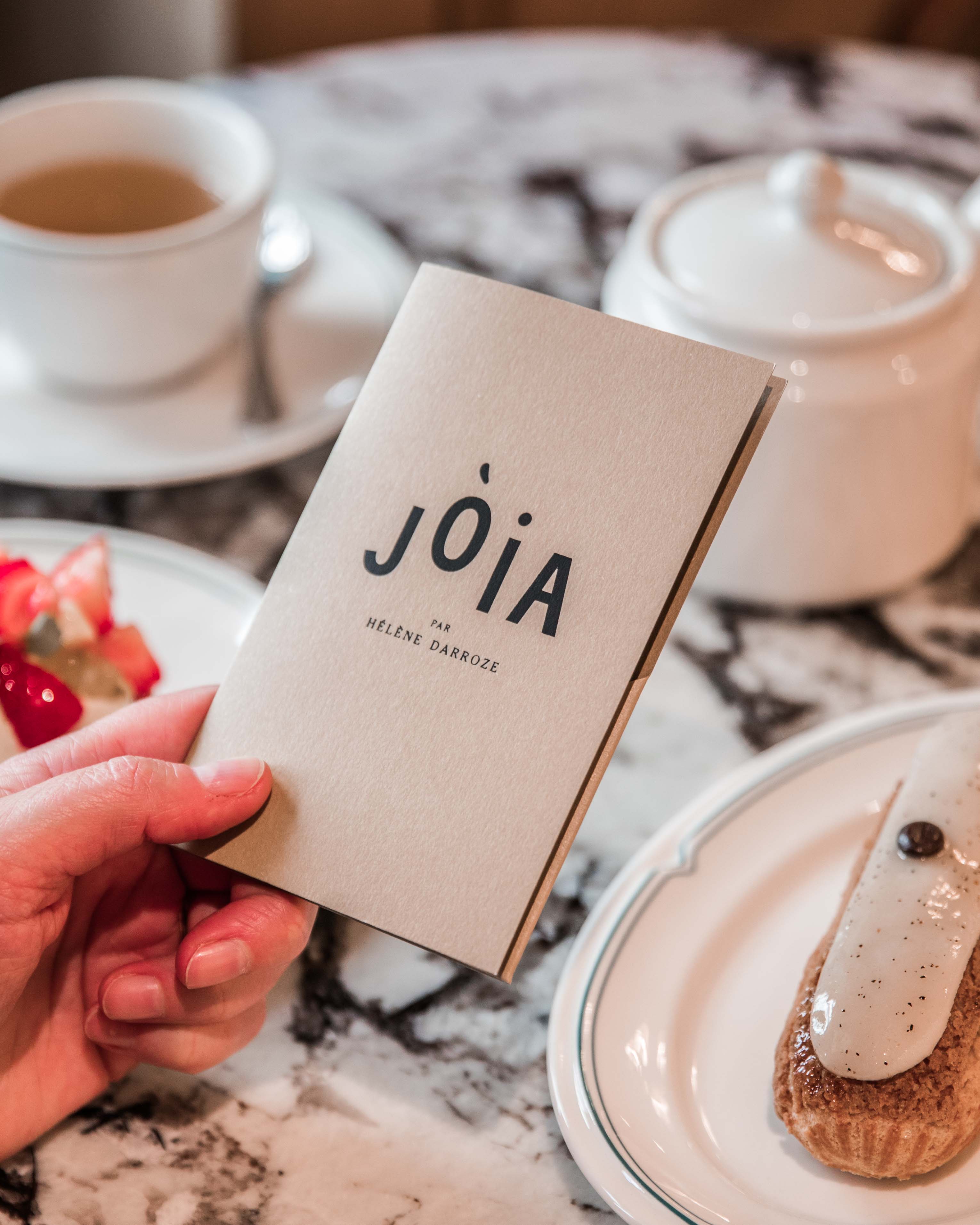 Porte addition - Joia - restaurant - Helene Darroze