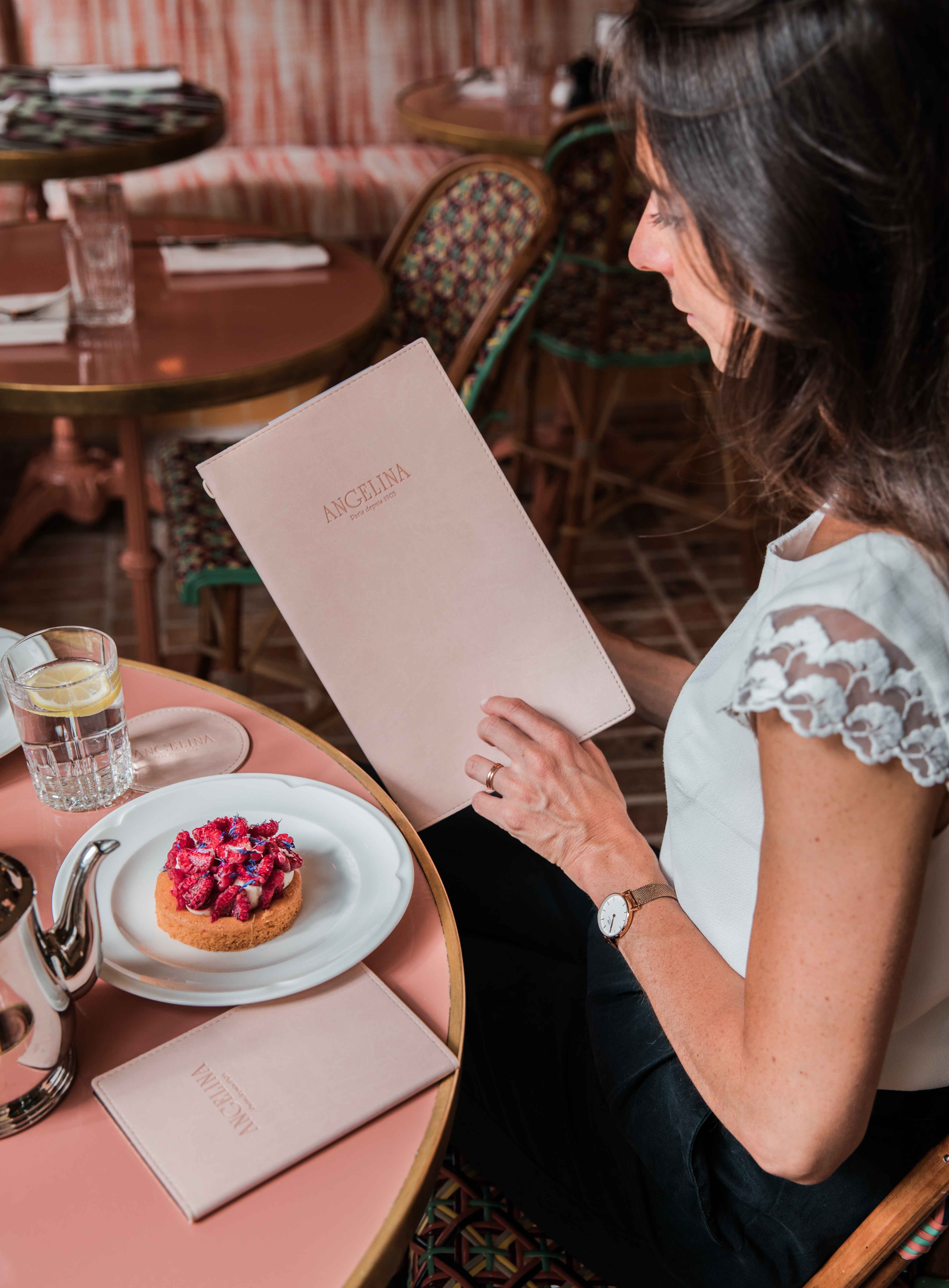 Angelina Paris - protège-menu, sous verres, porte-addition